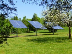 6.1 kW Solar Electric Pole Mount System in Simsbury, CT