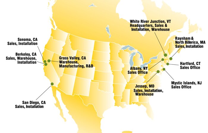 groSolar Locations Across America